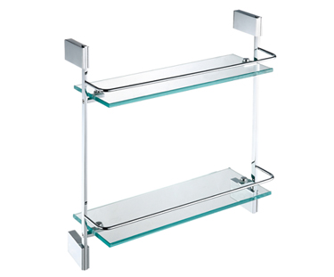 Best Bathroom Company in UK - Double Glass Shelf