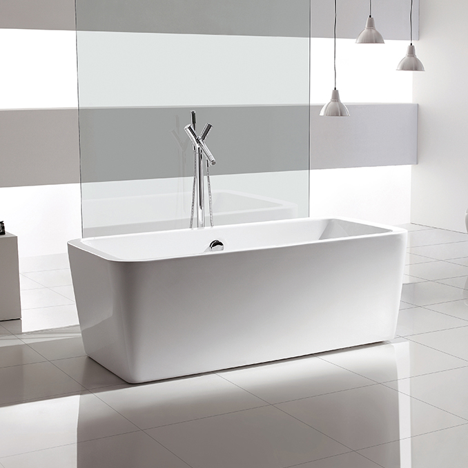 Acrylic Solid Surface Bathtub