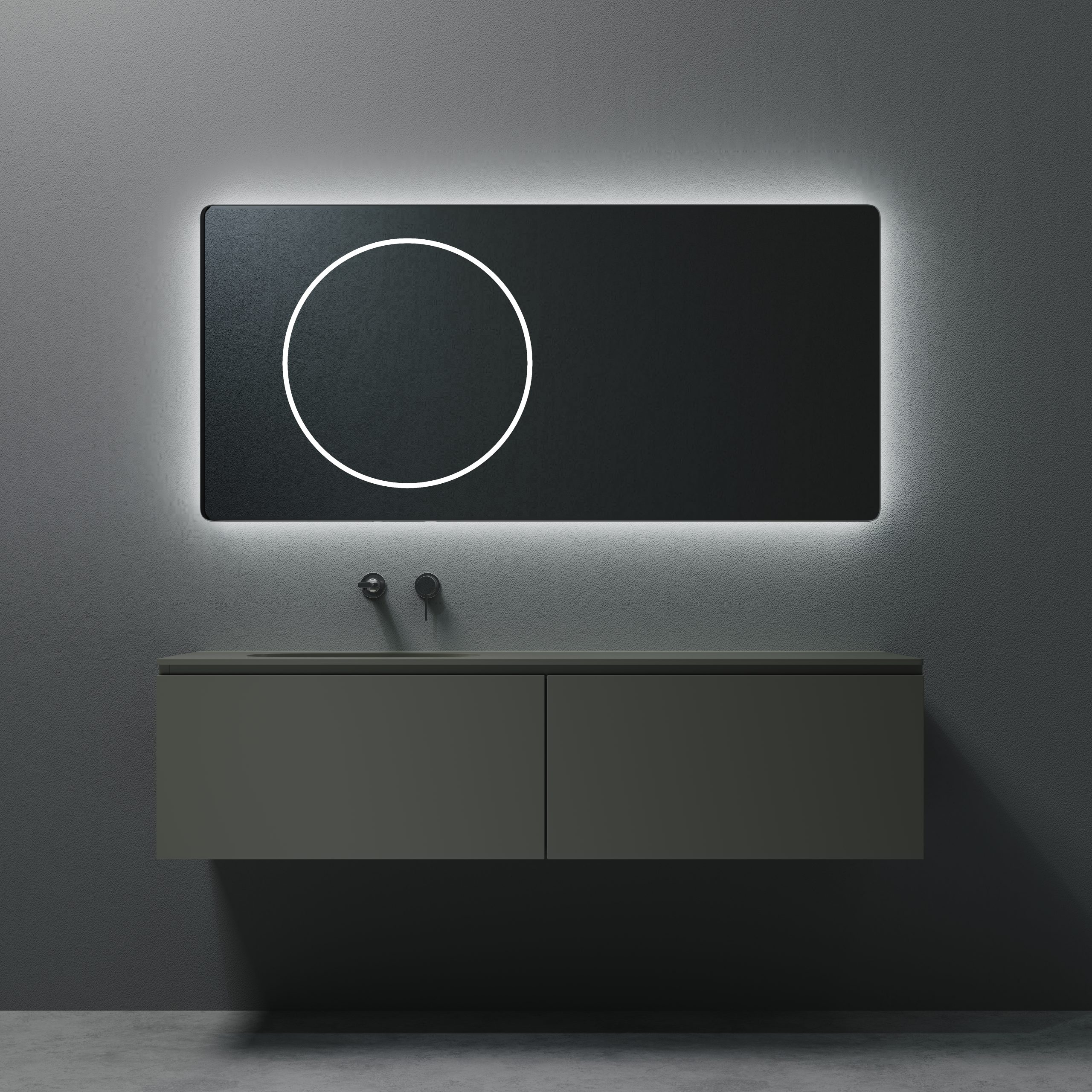 LED Mirror With Anti Fog And Touch Sensor Switch – UM-639