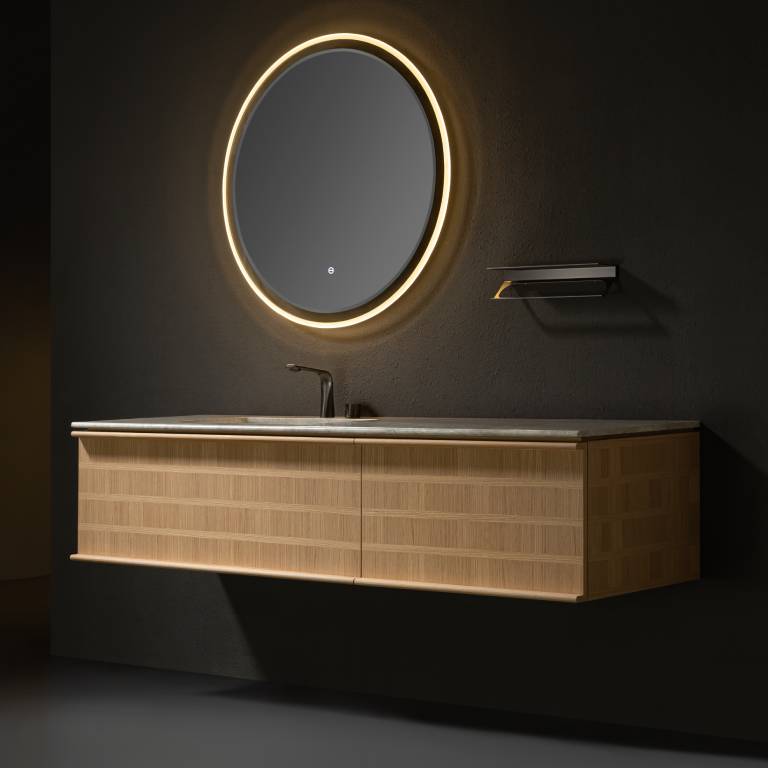 LED Mirror With Anti Fog And Touch Sensor Switch 800 mm Round – UM-641-800