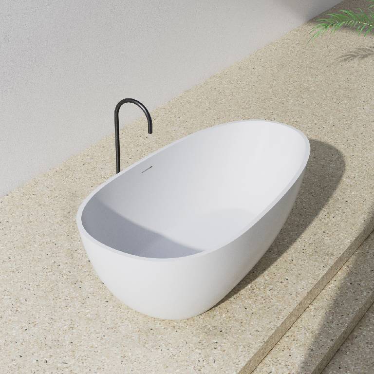 Quartz Solid Surface Bathtub  1800x900x570 mm – UJZ8608M-1800