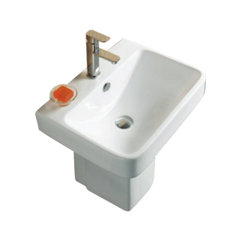 Semi Pedestal Basin – UB511W (White)