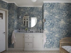 Can You Put Wallpaper in a Small Bathroom?